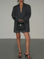 Emberly | Oversized Tailored Blazer Dress