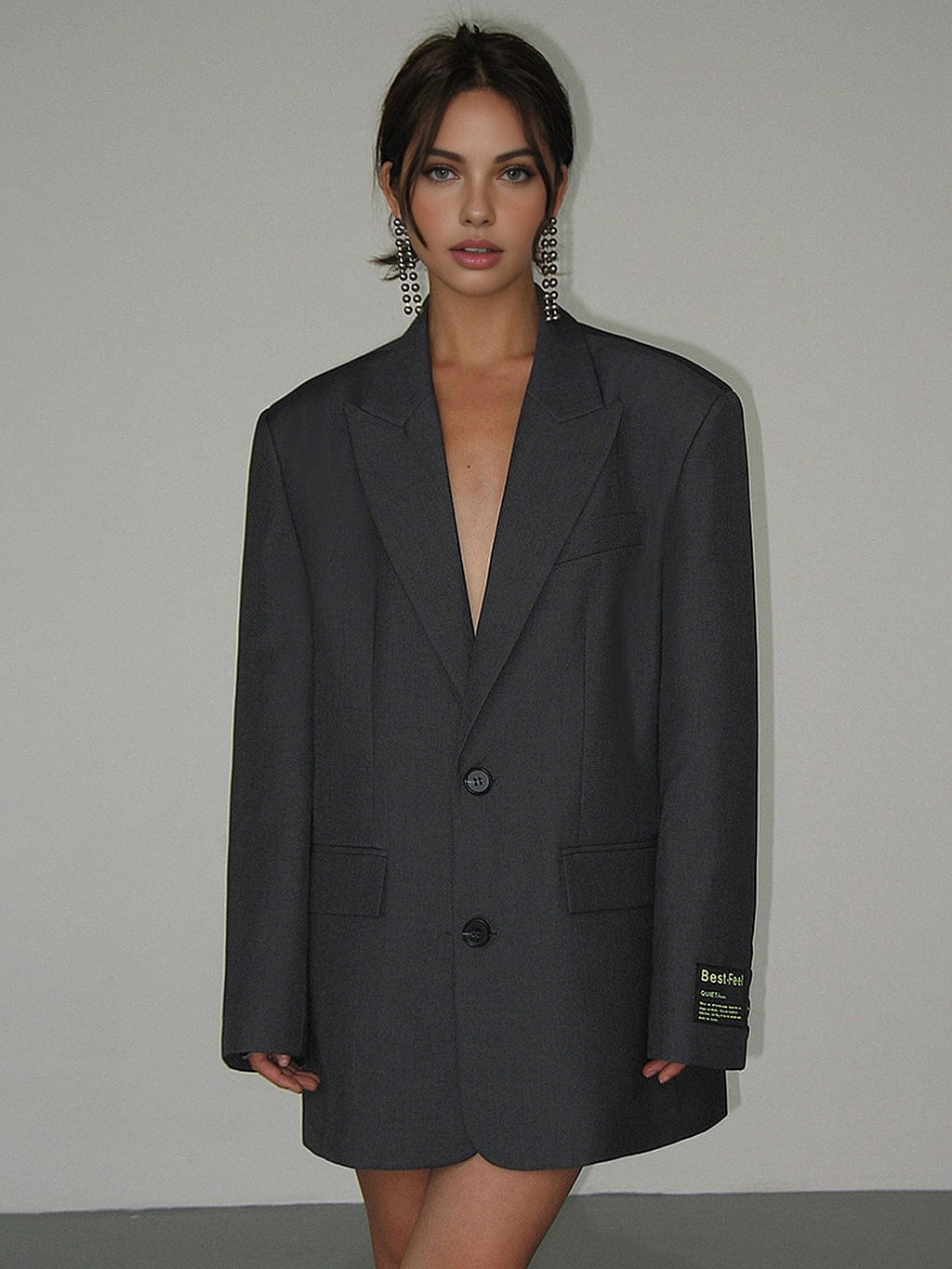 Emberly | Oversized Tailored Blazer Dress