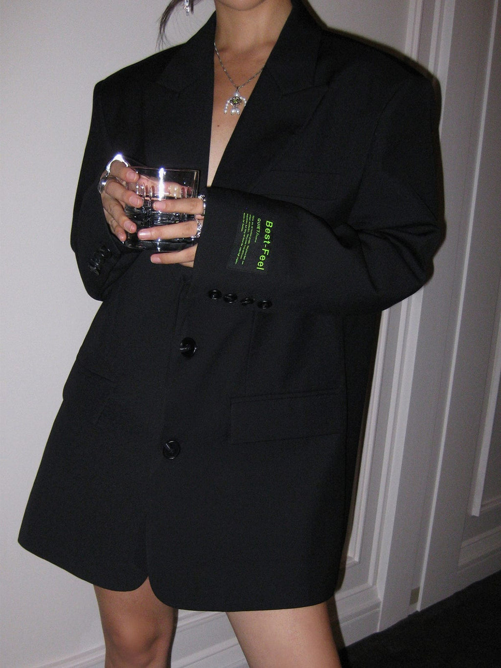 Emberly | Oversized Tailored Blazer Dress