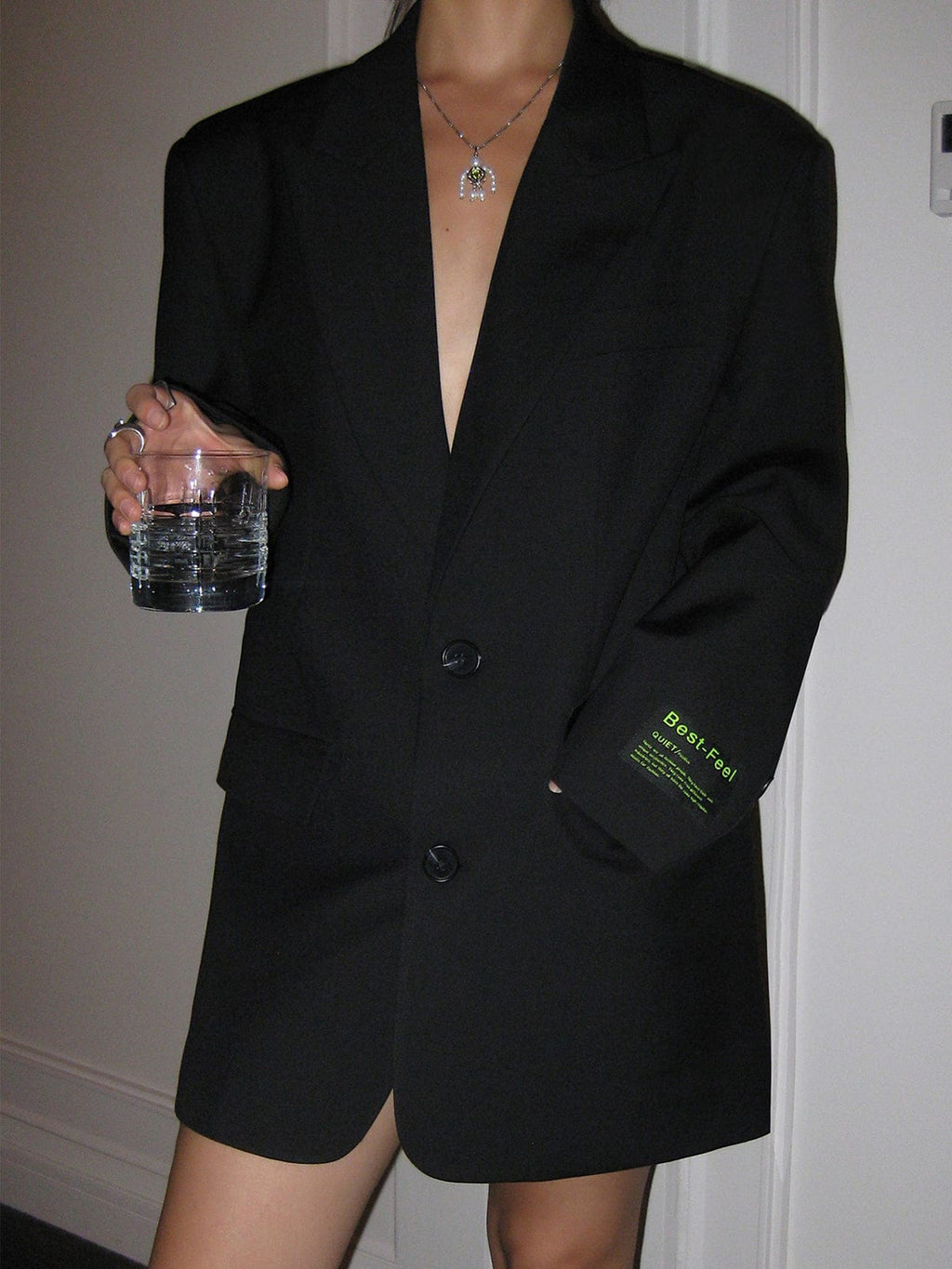 Emberly | Oversized Tailored Blazer Dress