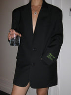 Emberly | Oversized Tailored Blazer Dress