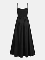 Cassidy | Heart Collar Maxi Dress