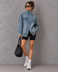 Zora | Women's Artistic Denim Jacket
