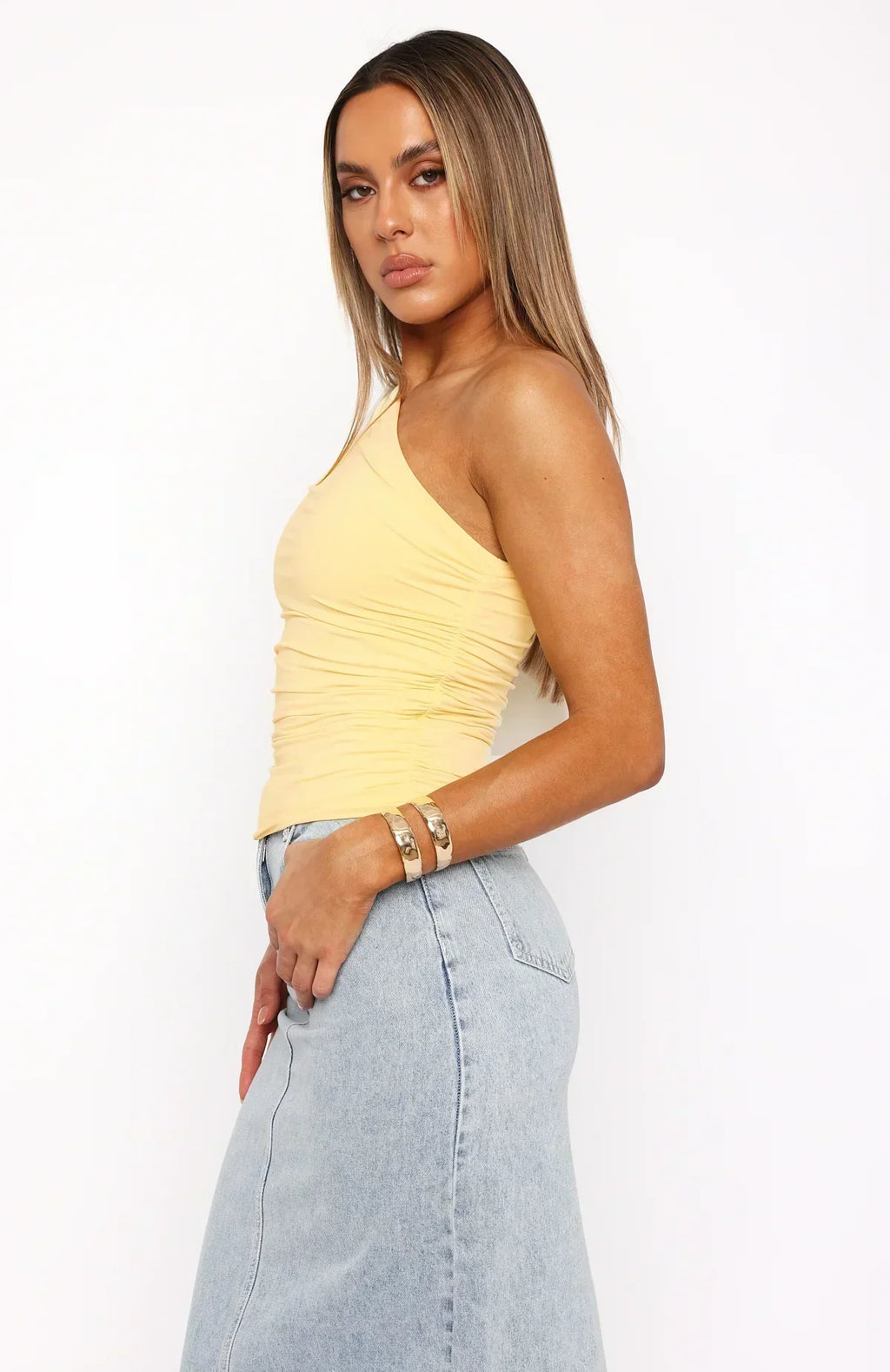 Nova | Twisted One-Shoulder Top