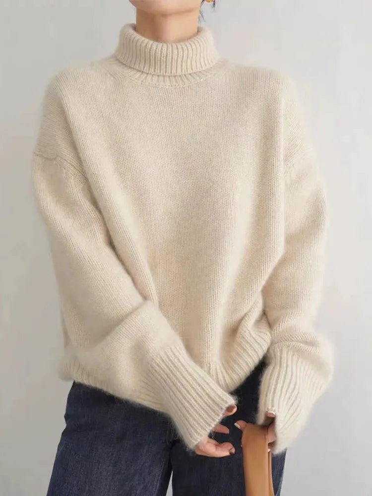 Genevieve | Cashmere Turtleneck
