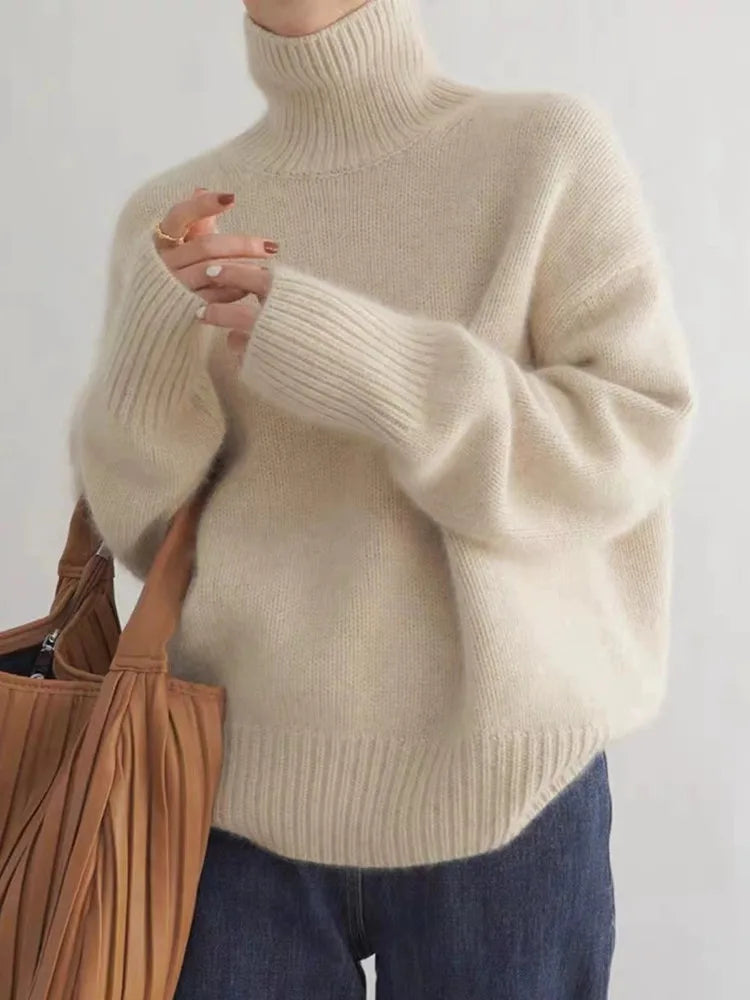 Genevieve | Cashmere Turtleneck