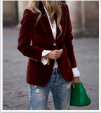Camilla | Velvet Tailored Blazer