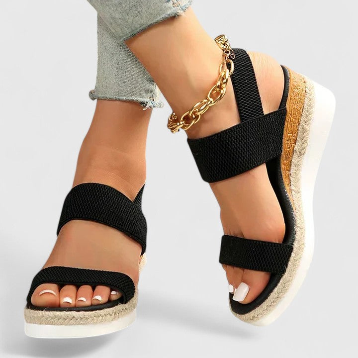 Luna | Orthopedic Espadrille Platform Sandals