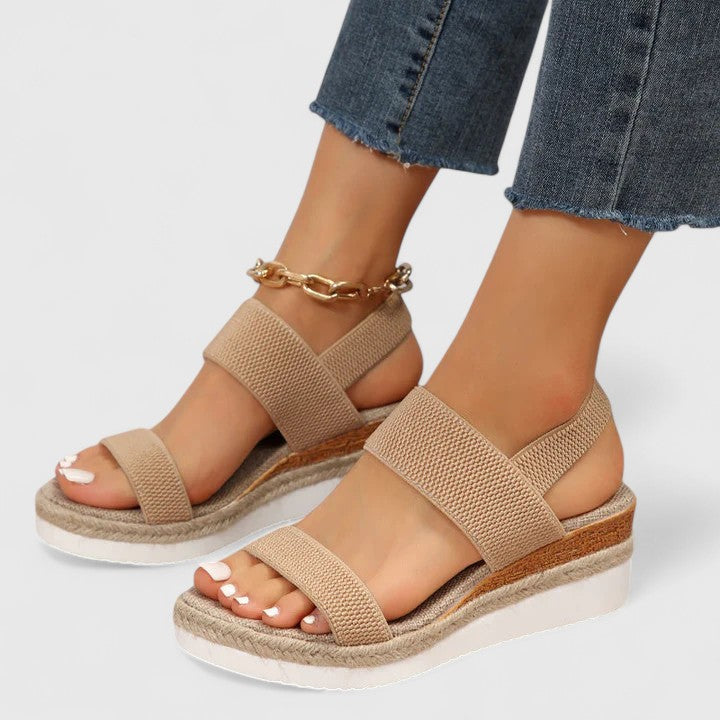 Luna | Orthopedic Espadrille Platform Sandals