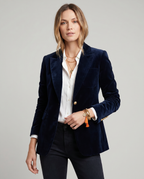 Camilla | Velvet Tailored Blazer