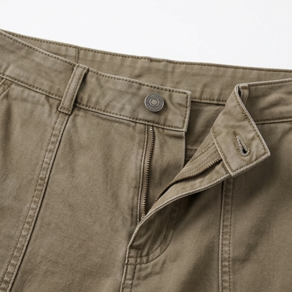Beatrice | High Waist Tapered Trousers with Pockets