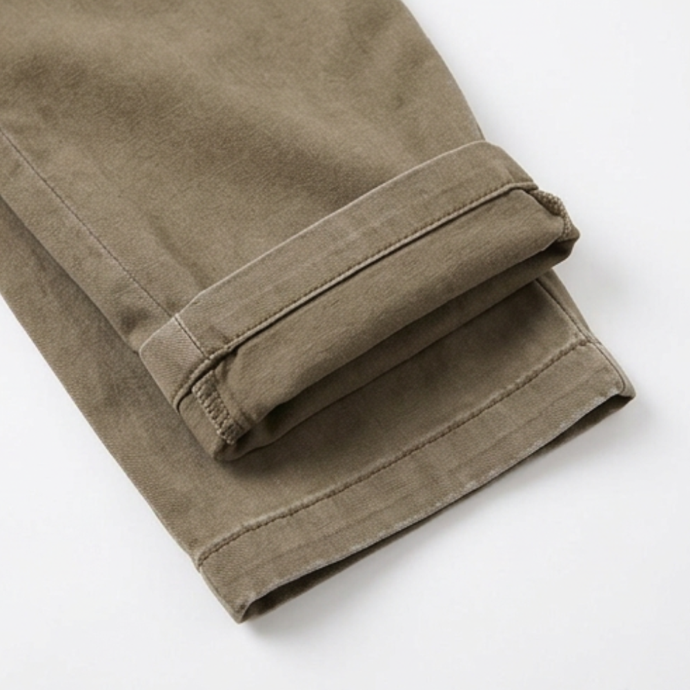 Beatrice | High Waist Tapered Trousers with Pockets