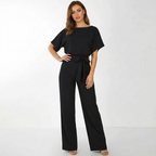 Vanora | Belted Palazzo Jumpsuit