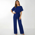 Vanora | Belted Palazzo Jumpsuit