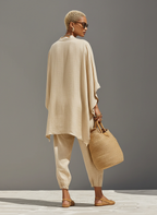 Solenne | Textured Asymmetric Two-Piece Set