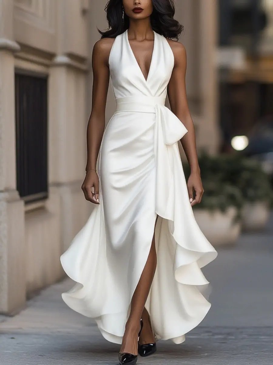 Renata | Women's Classic Elegance Maxi Dress