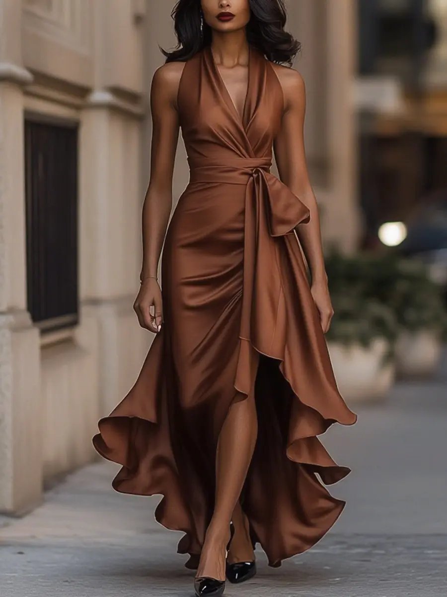 Renata | Women's Classic Elegance Maxi Dress
