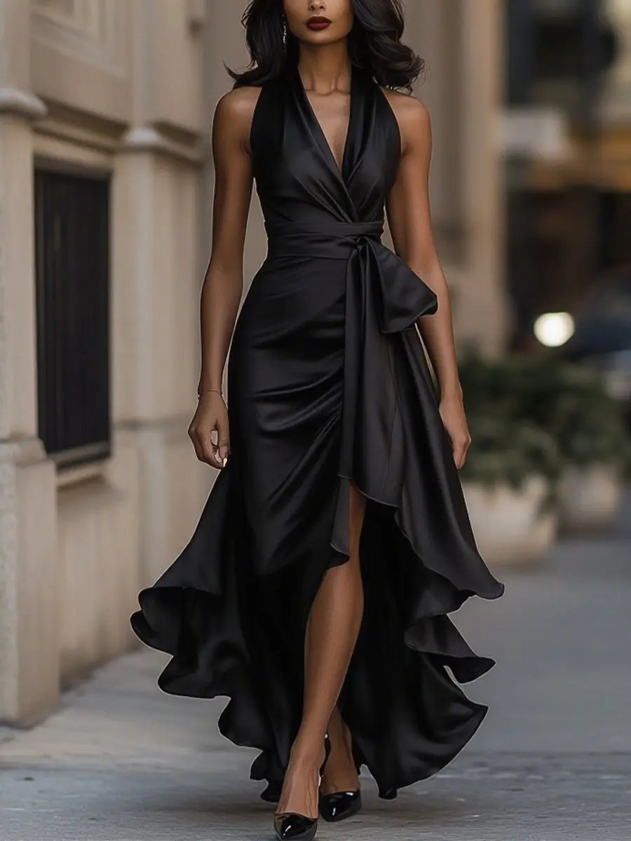 Renata | Women's Classic Elegance Maxi Dress
