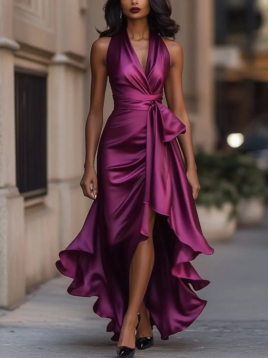 Renata | Women's Classic Elegance Maxi Dress