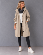 Henrietta | Relaxed Tailored Trench Coat with Spacious Pockets