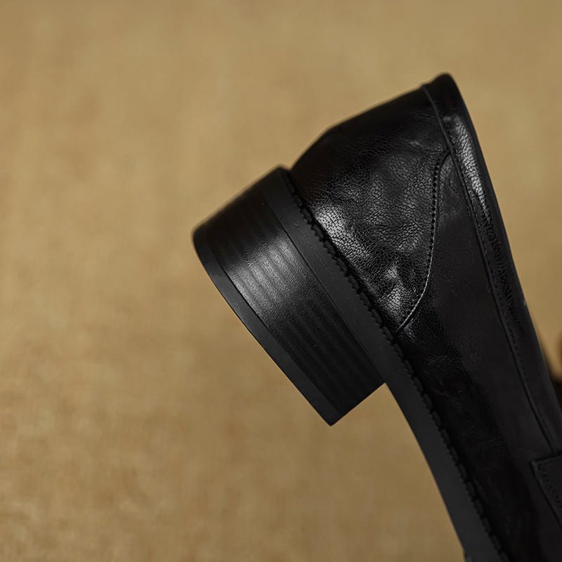 Morrelle | Gold Emblem Loafer