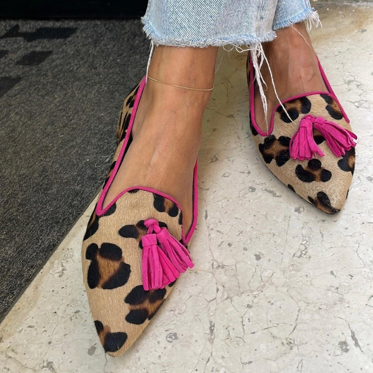 Coraline | Animal Print Orthopedic Loafers