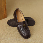 Morrelle | Gold Emblem Loafer