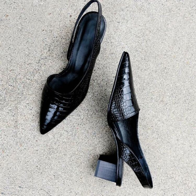 Aubree | Women's Cushioned Pointed-Toe Orthopedic Comfortable Heels with Arch Support