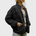 Estelle | Quilted Comfort Jacket with Round Neck