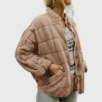 Estelle | Quilted Comfort Jacket with Round Neck