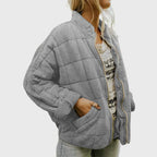 Estelle | Quilted Comfort Jacket with Round Neck