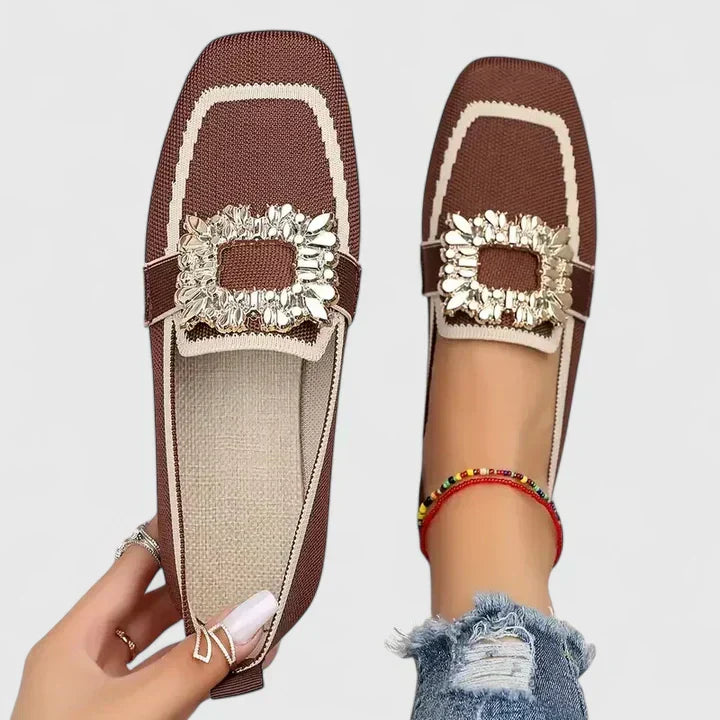 Paisley | Orthopedic Embellished Loafers