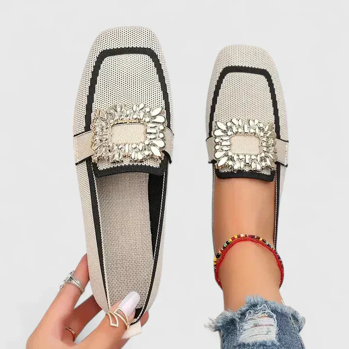 Paisley | Orthopedic Embellished Loafers