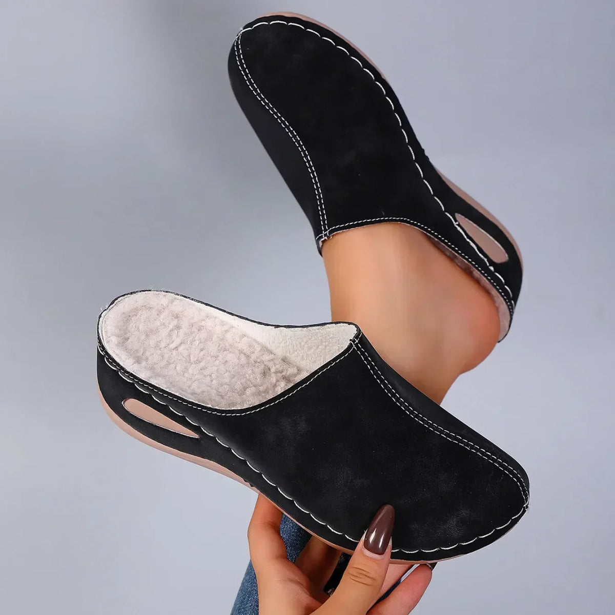 Bonnie | Orthopedic Cushioned Slip-On Slippers