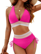 Paige | Tummy Control Bikini Set with Drawstring