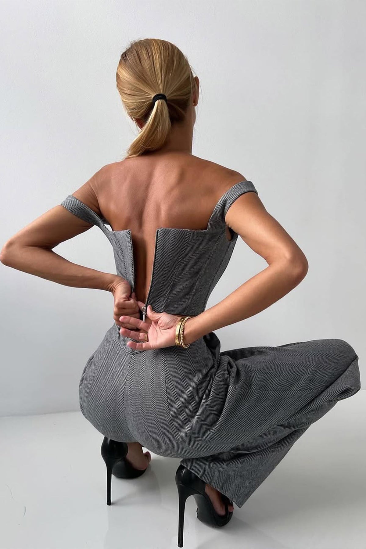 Valentina | Women's Three-Piece Set with Double-Breasted Blazer