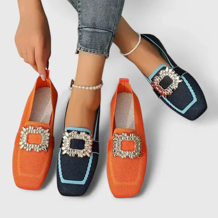 Paisley | Orthopedic Embellished Loafers