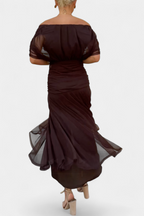 Fiona | Off-Shoulder Elegant Maxi Dress