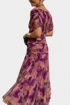 Fiona | Off-Shoulder Elegant Maxi Dress