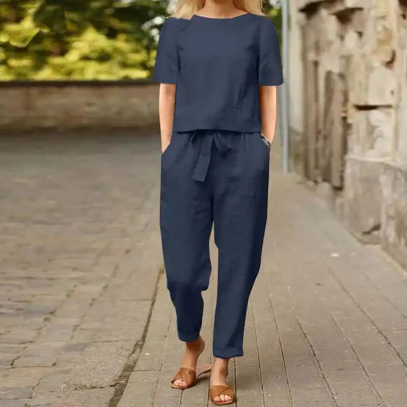 Susanna | Linen Two-Piece Set