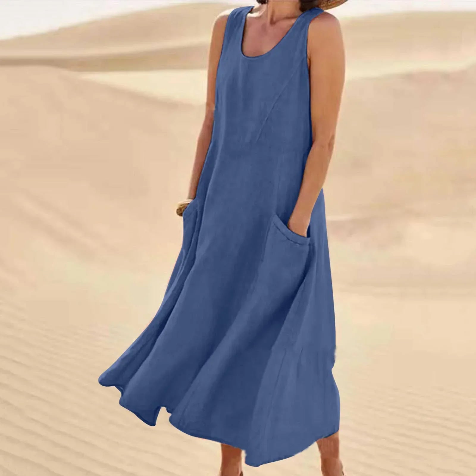 Tessa | Summer Linen Dress