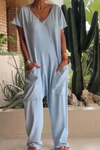 Marielle | Casual V-Neck Jumpsuit