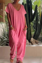 Marielle | Casual V-Neck Jumpsuit