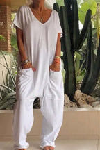 Marielle | Casual V-Neck Jumpsuit
