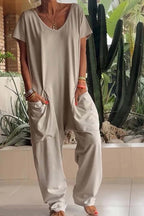 Marielle | Casual V-Neck Jumpsuit