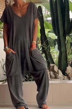 Marielle | Casual V-Neck Jumpsuit