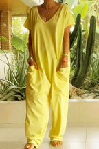Marielle | Casual V-Neck Jumpsuit