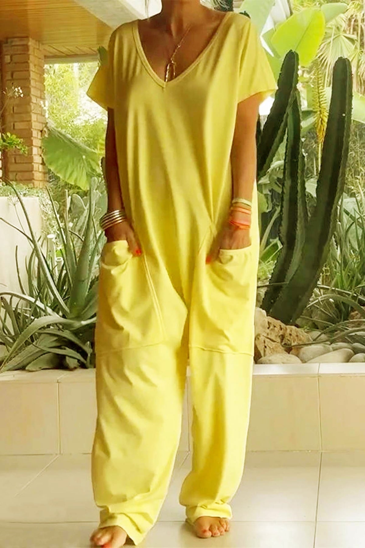 Marielle | Casual V-Neck Jumpsuit