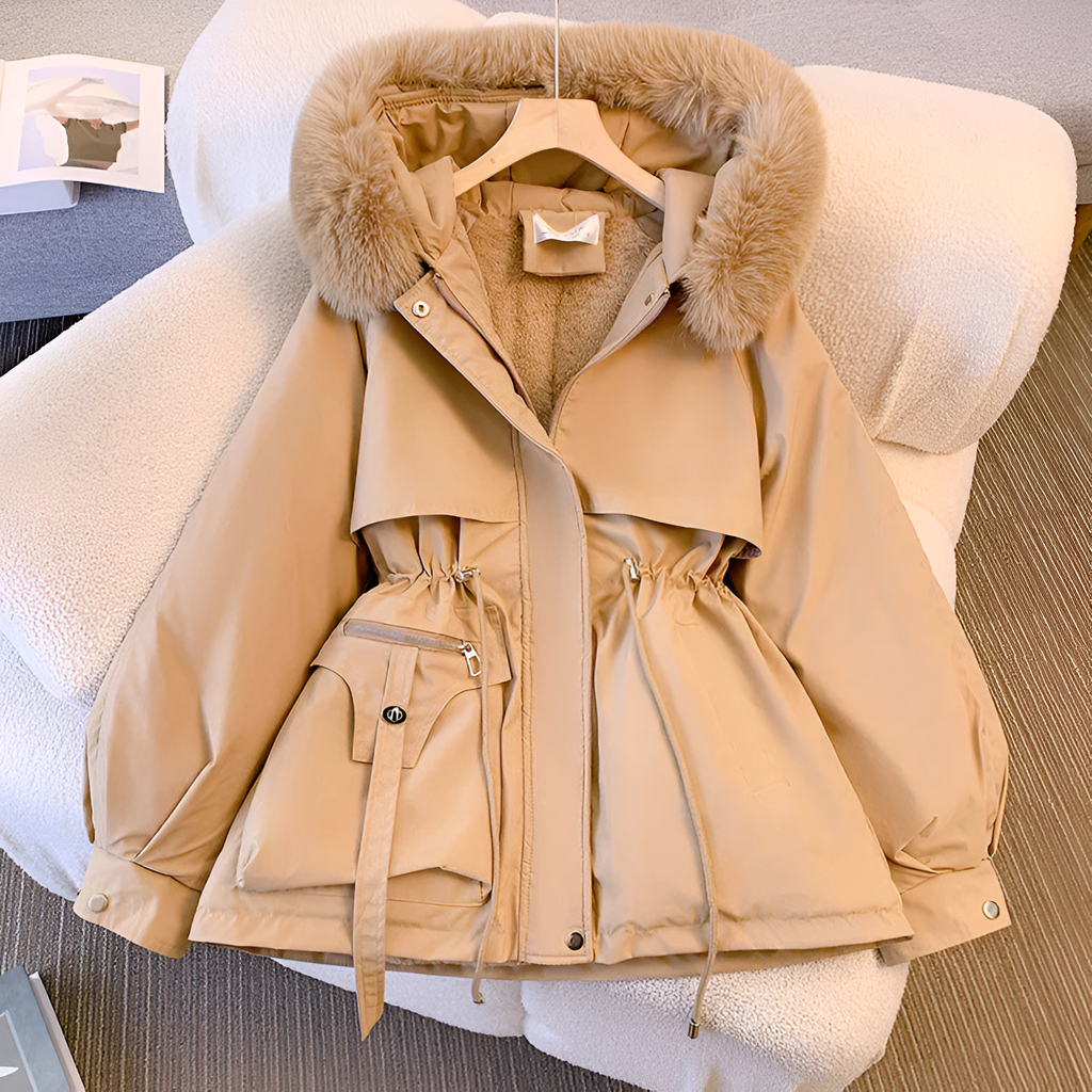 Cordelia | Women's Elegant Winter Coat with Long Sleeve