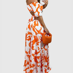 Everly | Off-Shoulder Tiered Maxi Dress